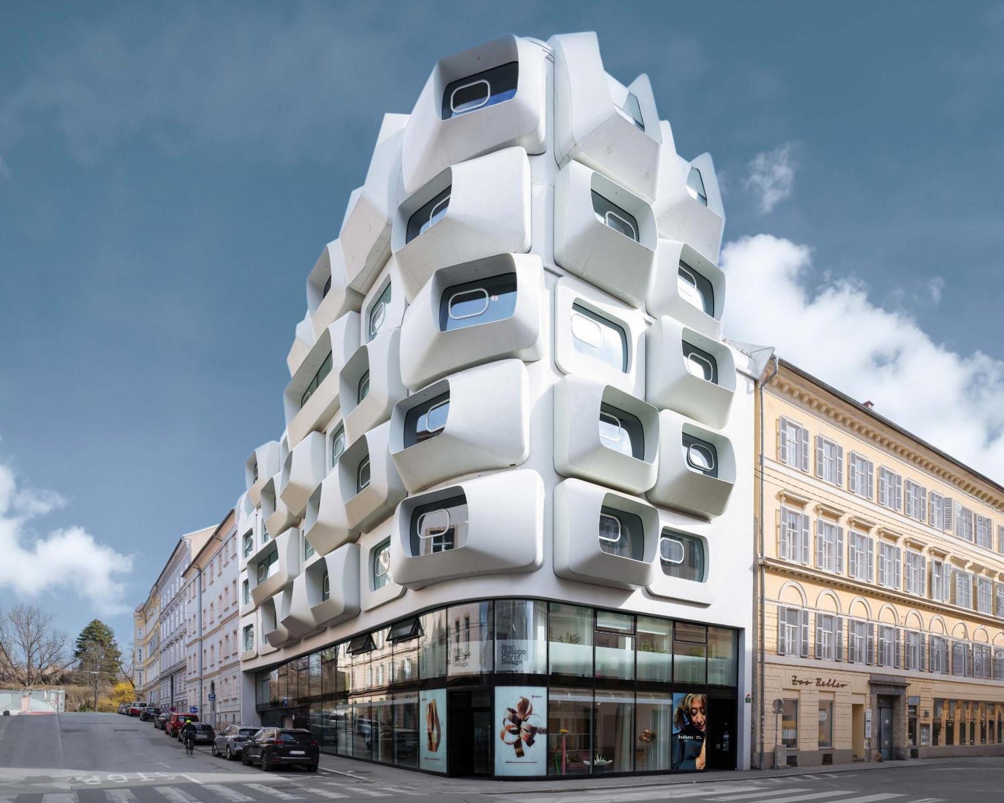 Limehome Graz - Argos By Zaha Hadid Exteriör bild